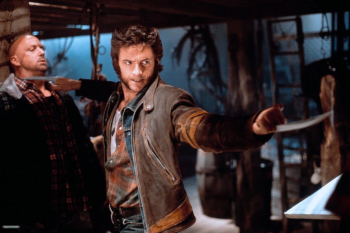 Original Leather Jacket of Hugh Jackman xmen Wolverine