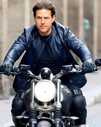 Original Leather Jacket of Tom Cruise Mission Impossible Film