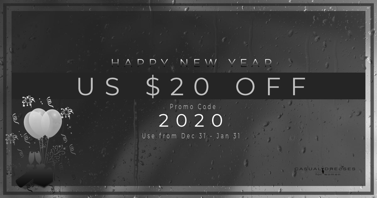 Happy New Year $ 20 Off