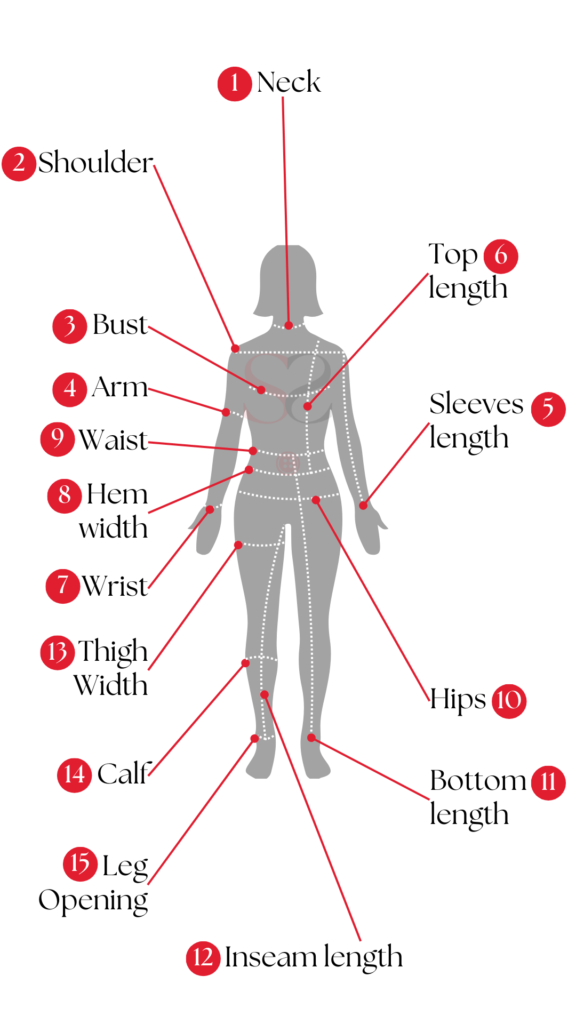 Casual Dresses for Women Size Guide
