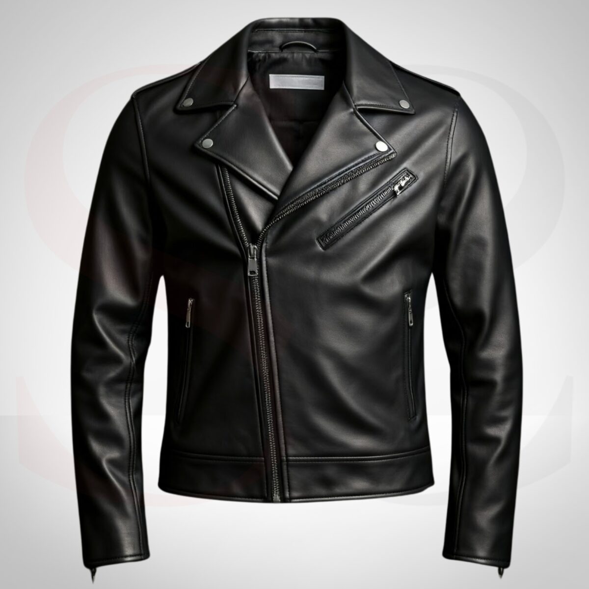Premium Quality Leather Bomber Coat