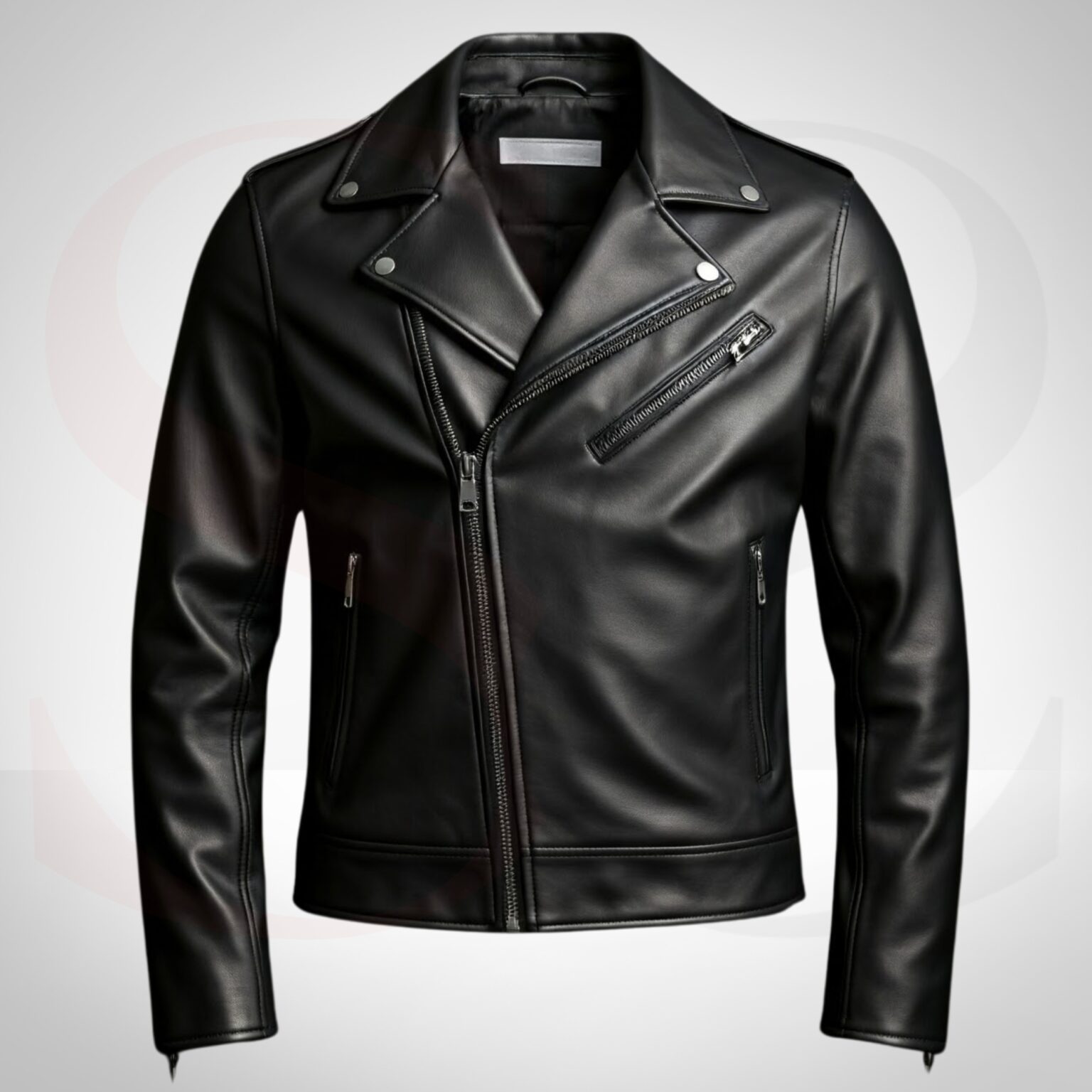 Premium Quality Leather Bomber Coat