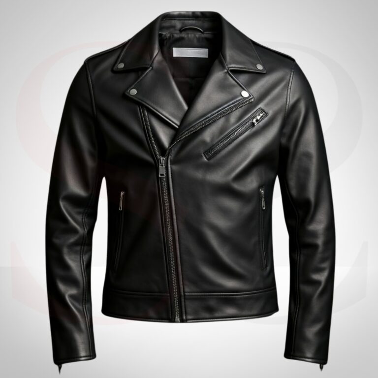Premium Quality Leather Bomber Coat