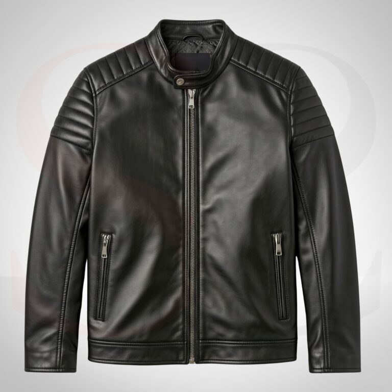 Iconic Style Ladies Leather Jacket For Winter