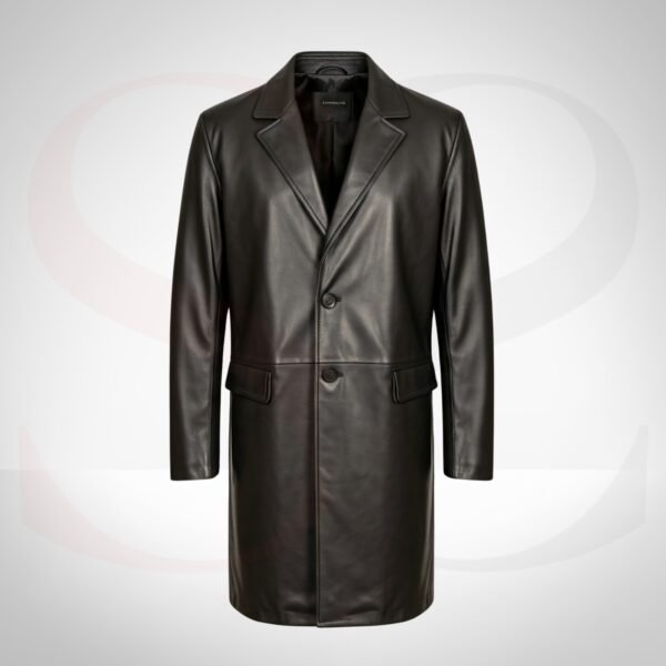 Handmade Perfection Ladies Leather Long Coat