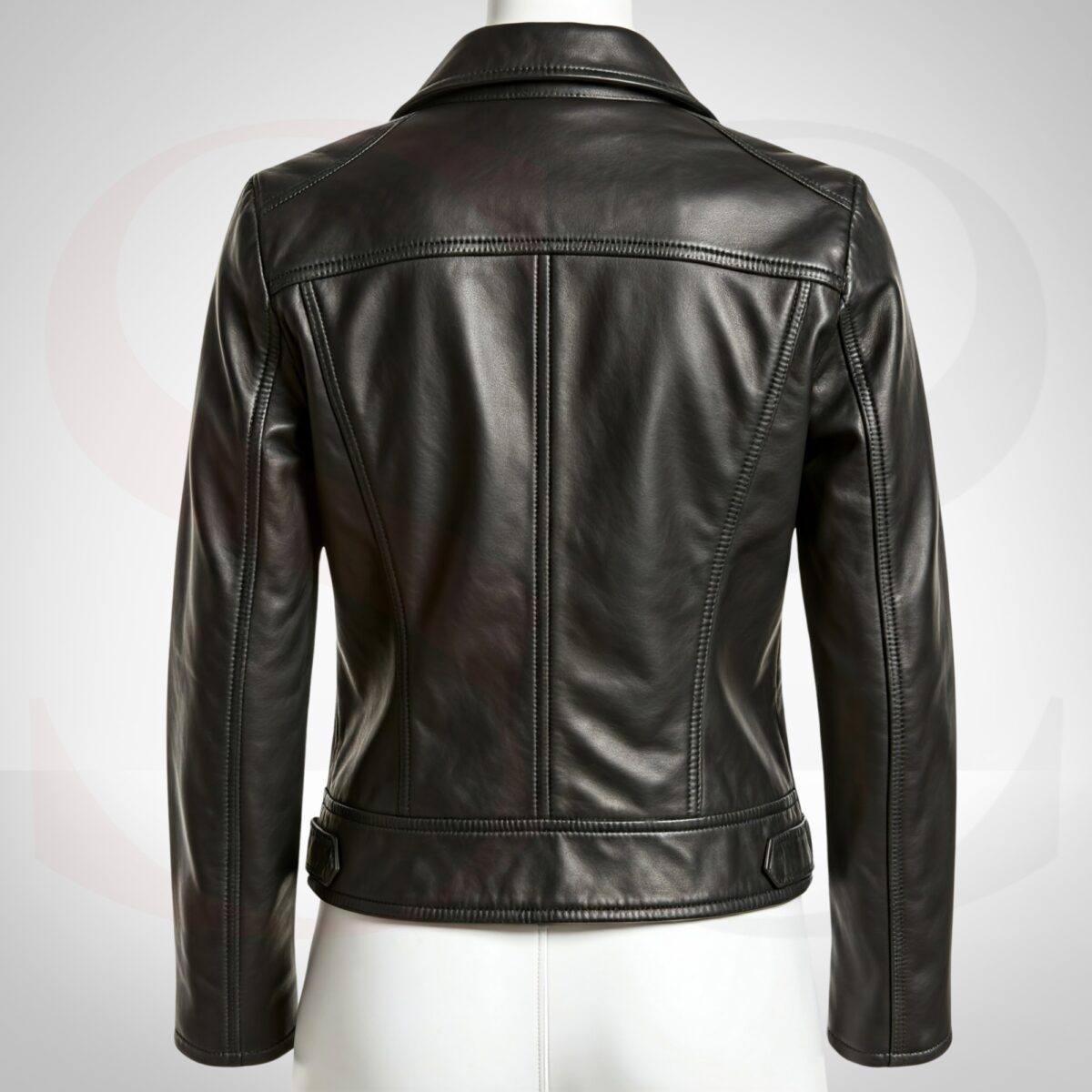 Edgy Streetwear Style Fashion Leather Jacket Womens