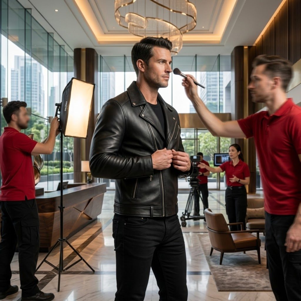 Behind the Polished Lens: Seamless Sophistication.