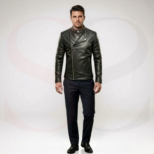 WindBreaker Bomber Jacket Biker Style For Men