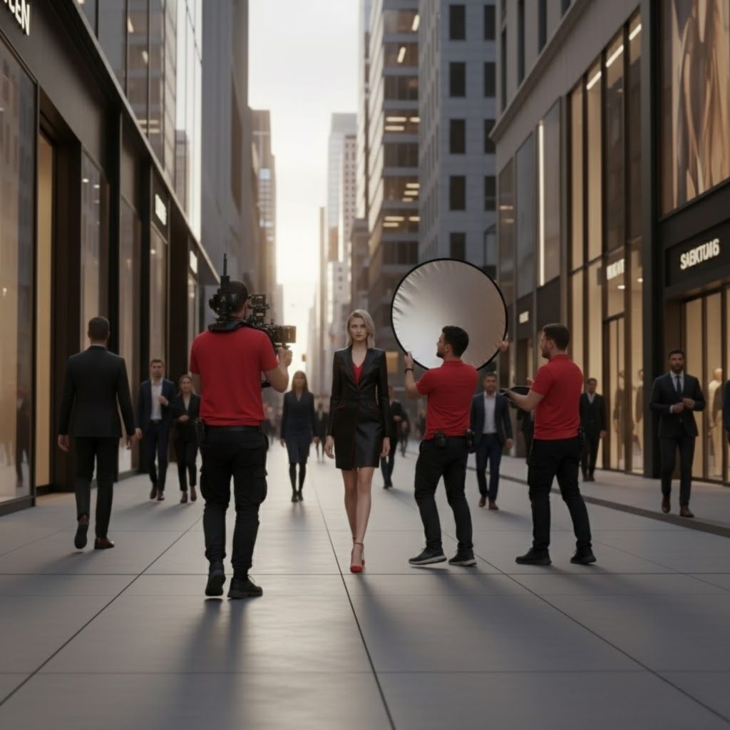 Urban Grace: Tuxedo Dress