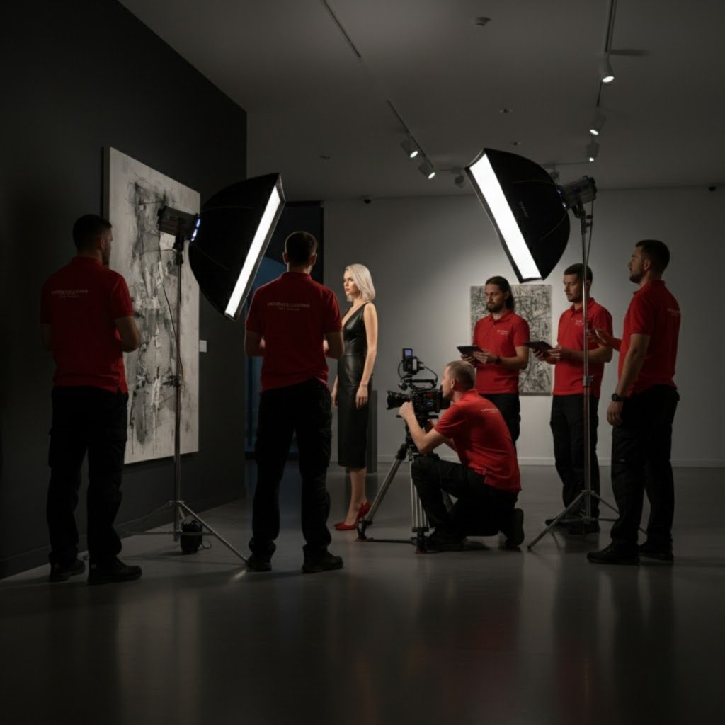 Gallery Glow: A Masterpiece Unveiled