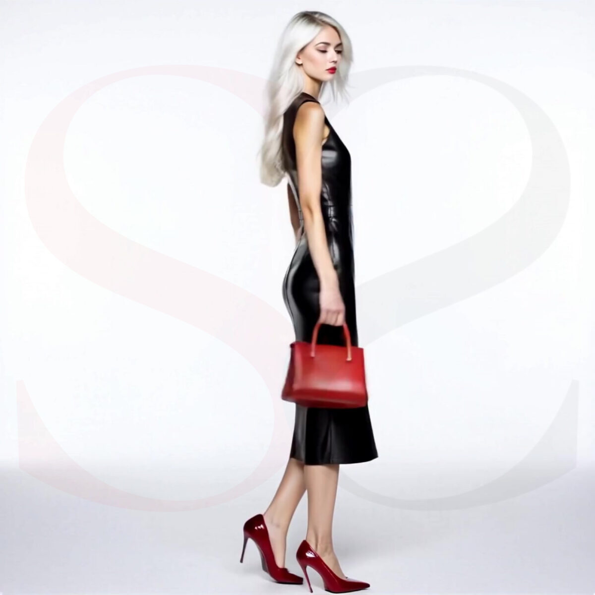 Leather Shift Dress
