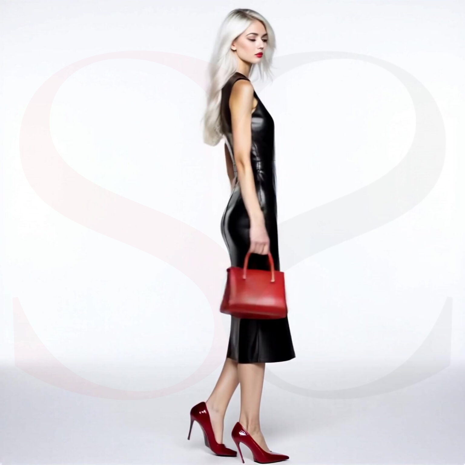 Leather Shift Dress