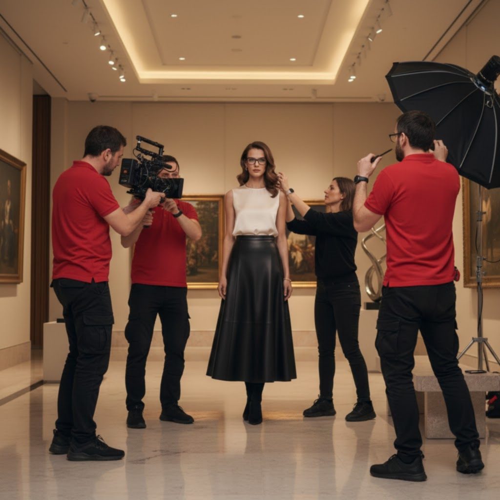 Capturing The Perfect Leather A Line Skirt