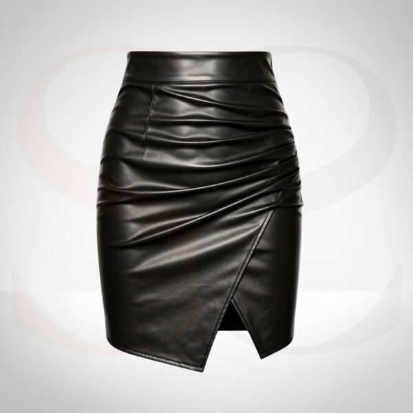 Black Wrap Skirt Mini