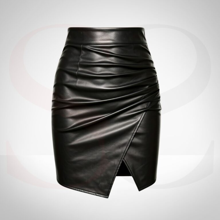 Black Wrap Skirt Mini