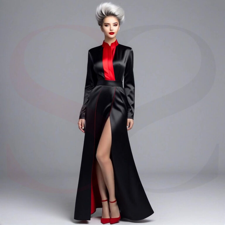 Elegant Column Evening Gown
