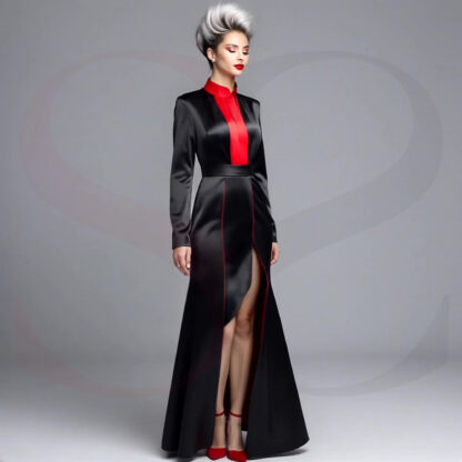 Elegant Column Evening Gown