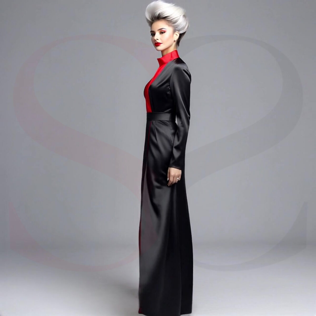 Elegant Column Evening Gown