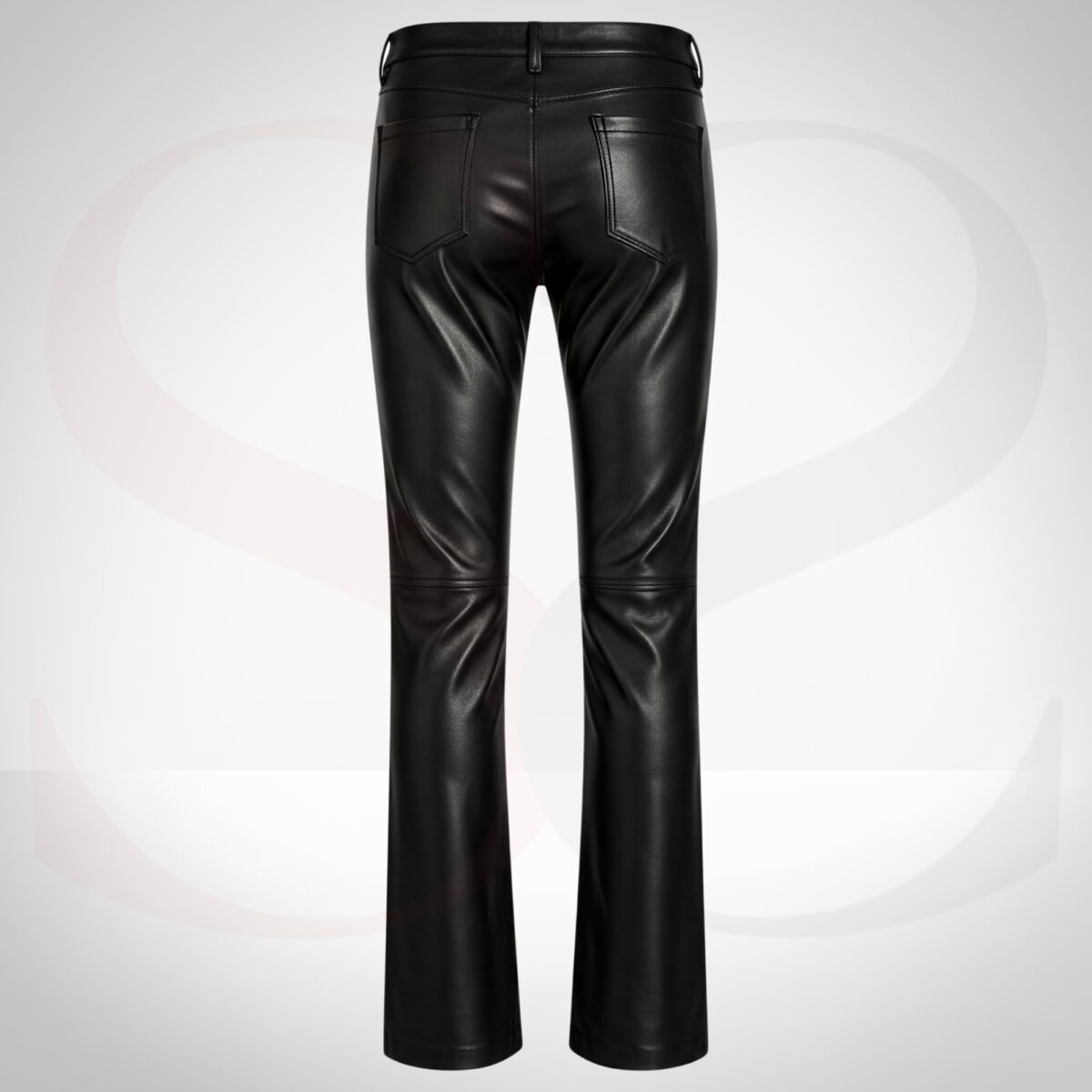 High-Fashion Design Leather Bootcut