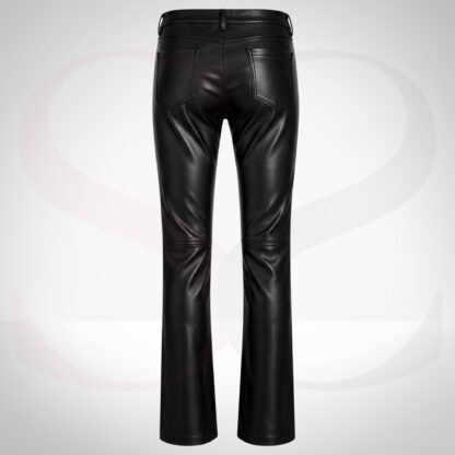 High-Fashion Design Leather Bootcut