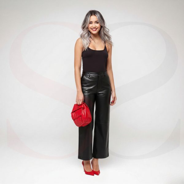 Iconic Style Leather Culottes