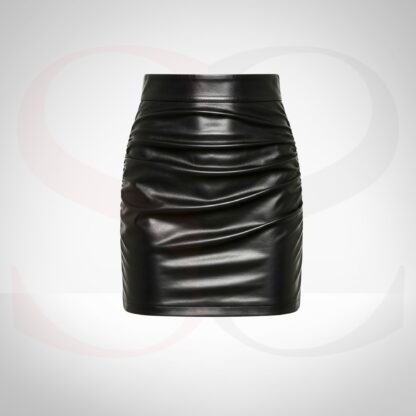 Ruched Mini Skirt
