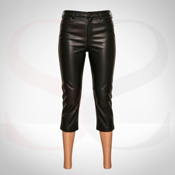 Snug and Cozy Leather Capri
