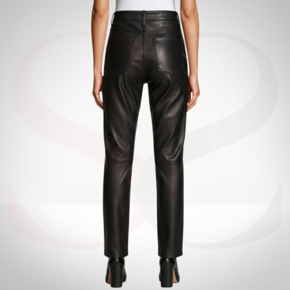 Tailored Fit Leather Pant