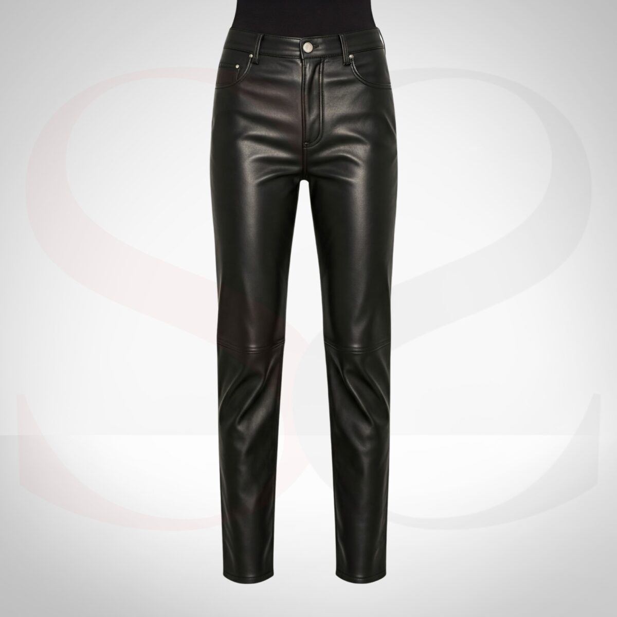 Tailored Fit Leather Pant