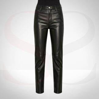 Tailored Fit Leather Pant