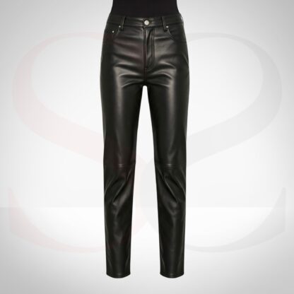 Tailored Fit Leather Pant