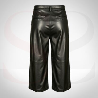 Trendy Look Leather Culottes