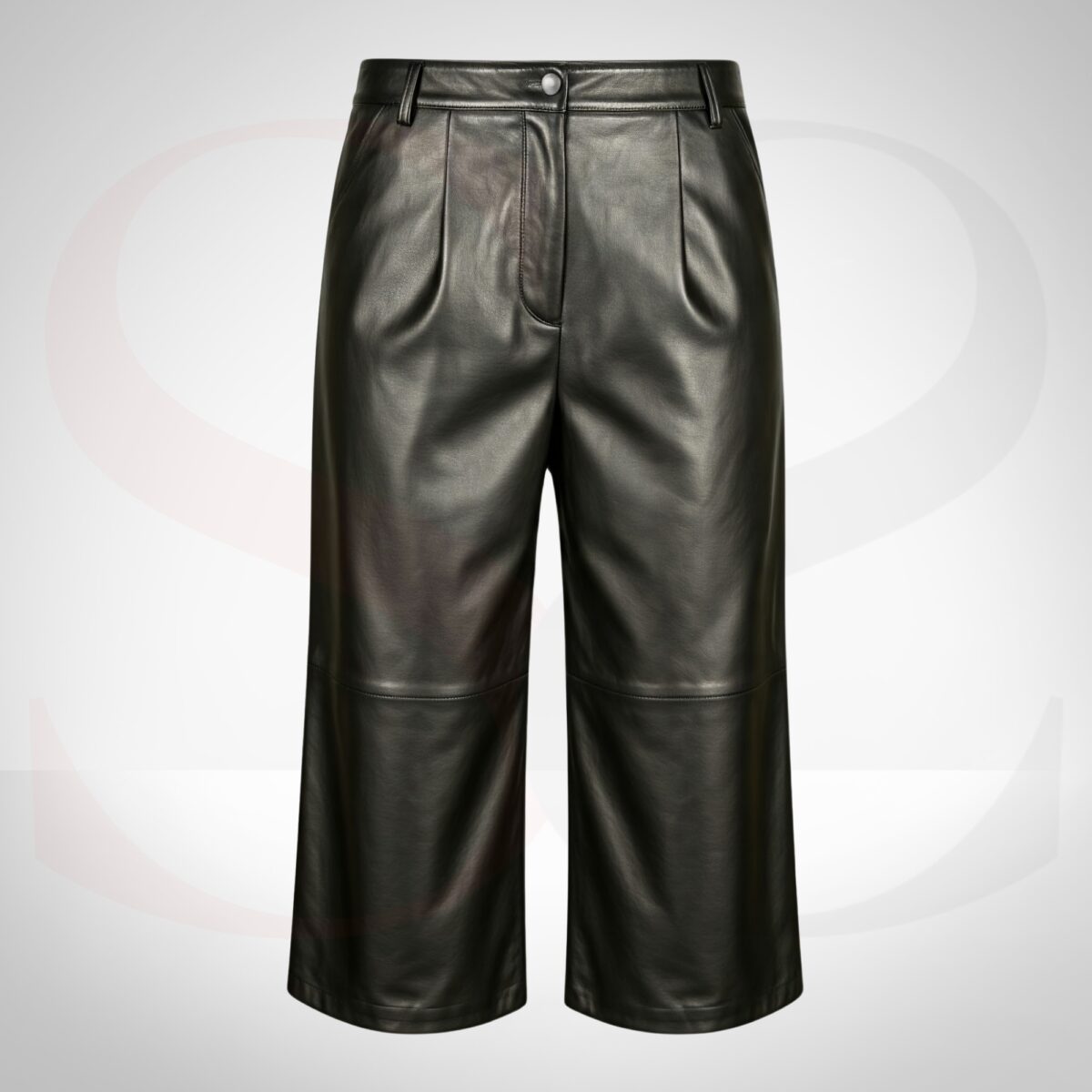 Trendy Look Leather Culottes
