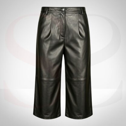 Trendy Look Leather Culottes