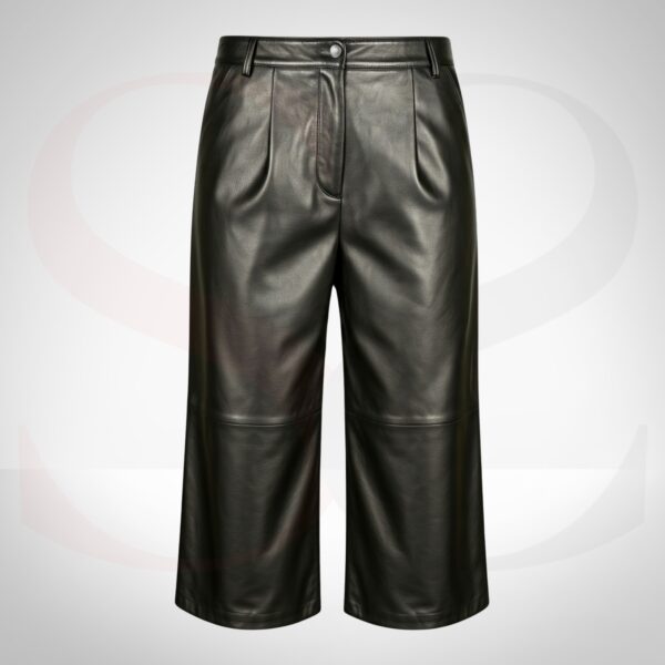 Trendy Look Leather Culottes