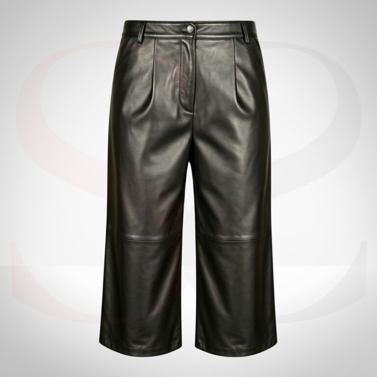 Trendy Look Leather Culottes