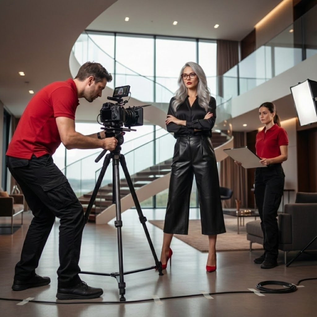Effortless Elegance Behind the Lens