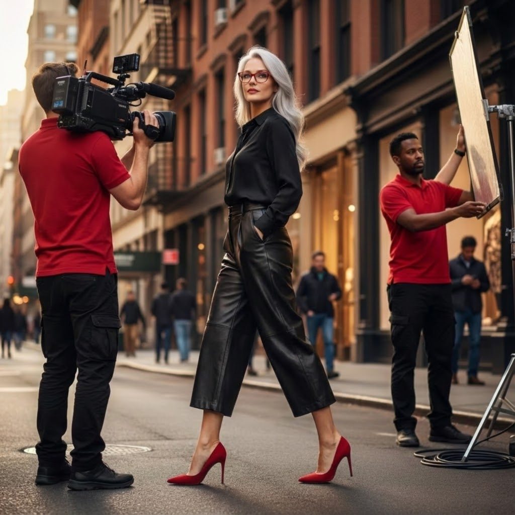 Capturing Effortless Elegance in the City