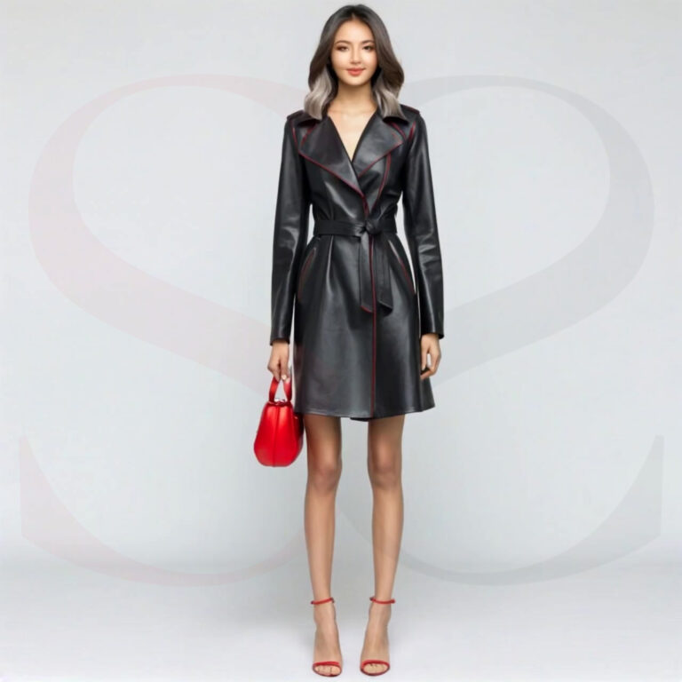 Leather Coat Dress