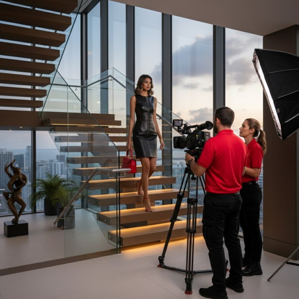 Elevated Style: Genuine Leather Dress