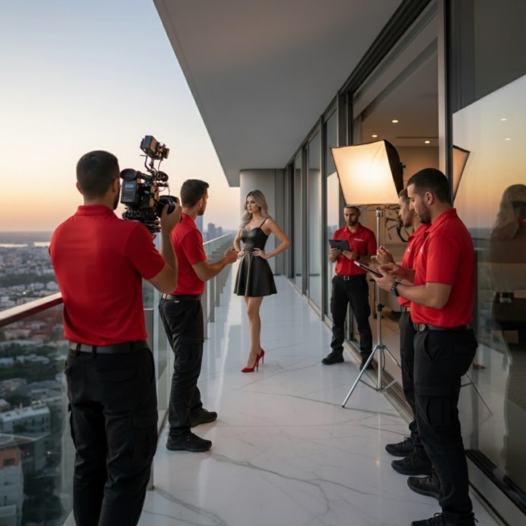 The Black Short Dress: Skyline Statement