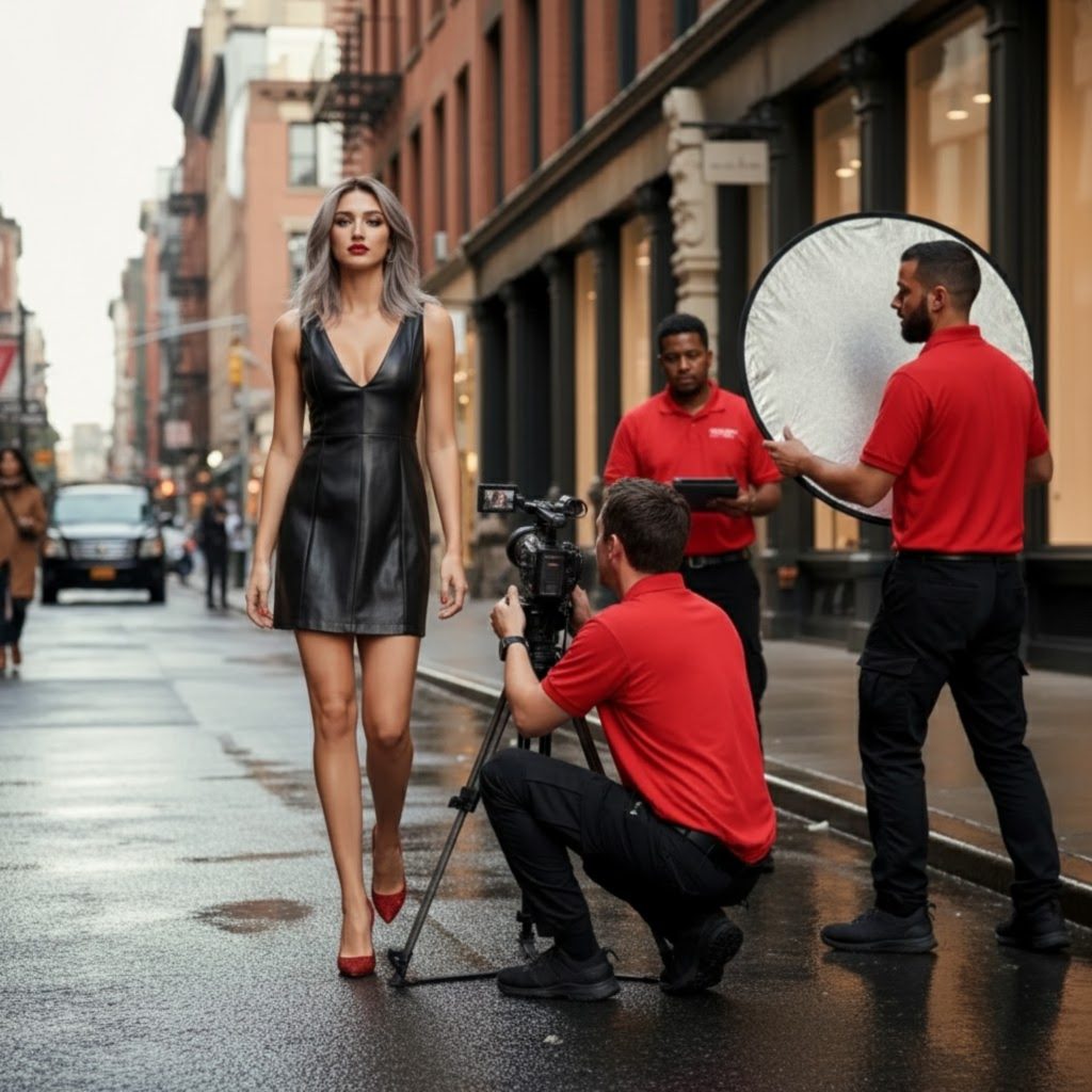 Urban Poise: The Deep Vee Dress
