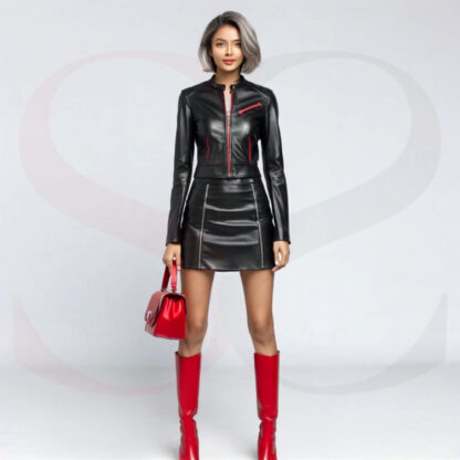 Female Leather Jacket