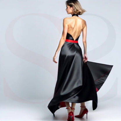 Leather Gown Ladies