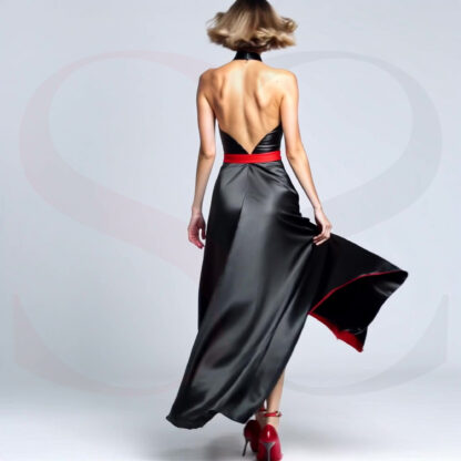 Leather Gown Ladies