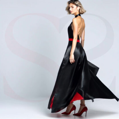 Leather Gown Ladies