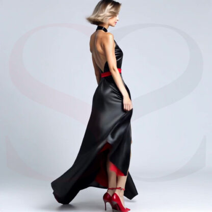 Leather Gown Ladies