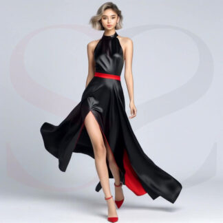 Leather Gown Ladies