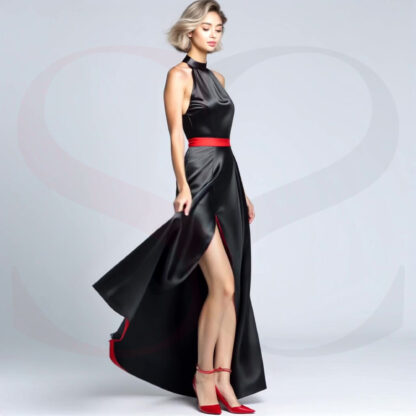 Leather Gown Ladies