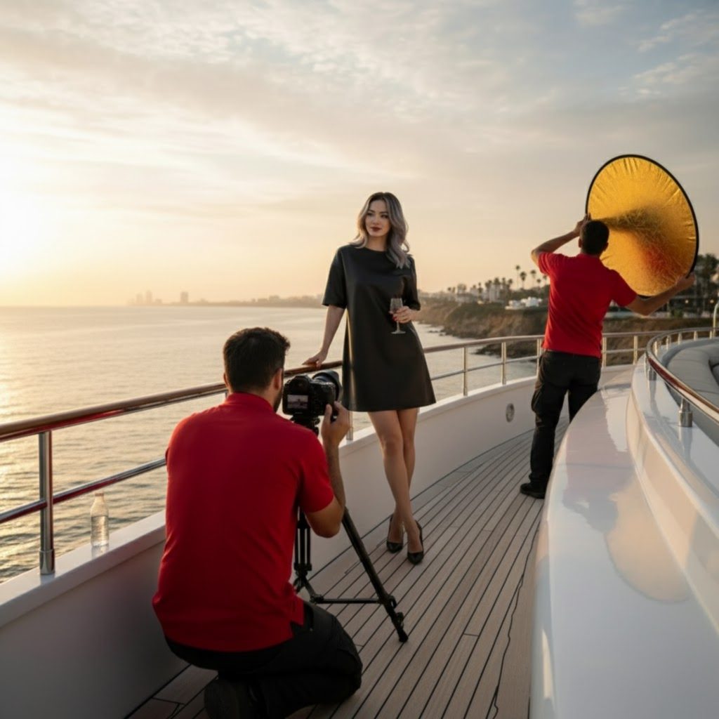 Maritime Splendor: The Leather T-Shirt Dress